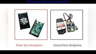 Top 15W 450nm 15000mw Blue Laser Driver Board Laser driver with TTL for DIY laser engraver 15W lase