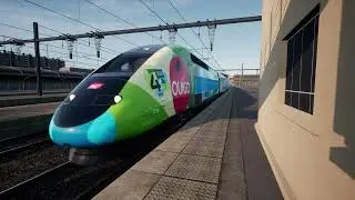Train Sim World 5 Départ du TGV Inouigo 40 ans