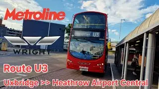 Metroline Route U3 Uxbridge To Heathrow Airport Central | VW1052