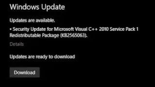 Microsoft Visual C++ 2010 Service Pack 1 Redistributable Package MFC Security Update