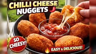 டீக்கு பக்கதுல காரமா | Chilli cheese Nuggets recipe in Tamil | party appetizer | crispy snacks 