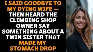 Goodbye to my DYING WIFE&mdash;then the CLIMBING SHOP OWNER mentioned a TWIN that shook me