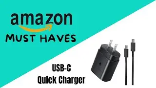 USB C Quick Charger 25W Unboxing