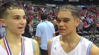 Championship Post-Game: St. Francis guards Kameron Ng, Kordel Ng