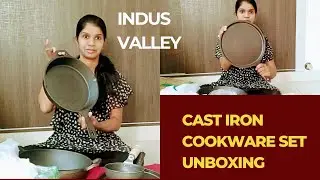 Indus valley Cast Iron Cookware set | Price | Discount | Review | Natural Cookware
