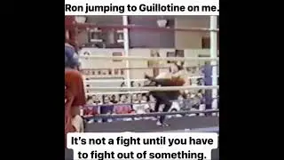 Greg Nelson and Ron Balicki armature Shoot Wrestling match Inosanto Academy of Martial Arts 1994.