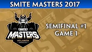 SMITE Masters 2017 - Semifinal #1 (Game 1 of 5)