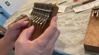 Different Trad. Tuned Karimbas