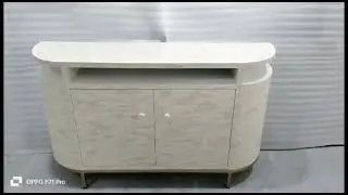 Solid Bone Inlay Tv Cabinet | Luxurious Bone Inlay Entertainment Console