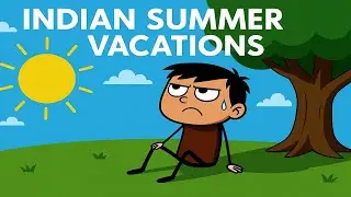 Indian Summer Vacations | Ft. School Holidays | Hindi Storytime Animation