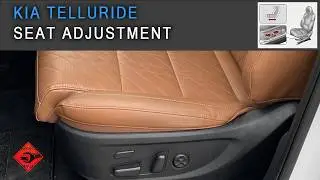 Kia Telluride | Seat adjustment | Power seats
