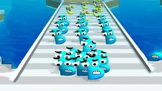 ALPHABET RUN LETTER GO ALL LEVELS GAMEPLAY WALKTHROUGH PART 2