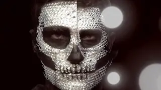 Diamond Skull Halloween Makeup Tutorial
