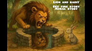 Lion And Rabbit  #panchatantrastoryinhindi #moralstory #kidsstory