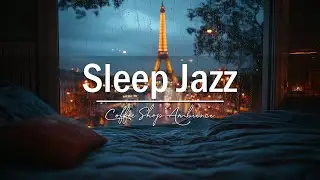 Rainy Night Jazz for Deep Sleep 🌧️ | Smooth Piano & Gentle Rain Sounds for Relaxation
