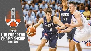 Italy v France - Full Game - FIBA U16 European Championship 2019