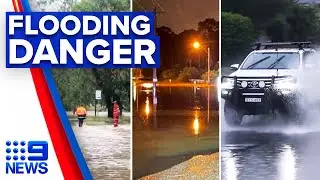 Dangerous flash flooding across NSW | 9 News Australia