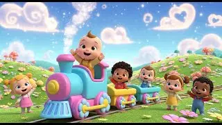 Train Adventure on Rails 🚂🌈🎶 Fun Kids Song | Playtime Journey
