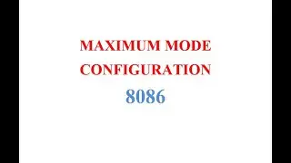 MAXIMUM MODE CONFIGURATION
