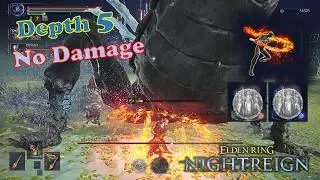 Magma Shower No Damage vs Depth 5 Sentient Pest - Elden Ring Nightreign