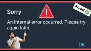 Telegram sorry an internal error occurred||How to fix an internal error occurred