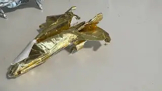 Origami tutorial on the SR 72 fighter jet ￼