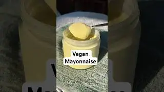 Vegan Mayonnaise from Canned Pea Liquid #mayonnaise #recipe #veganrecipes
