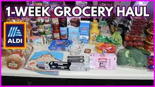 Снова уложились в бюджет в ALDI! | Покупка продуктов на неделю и план питания