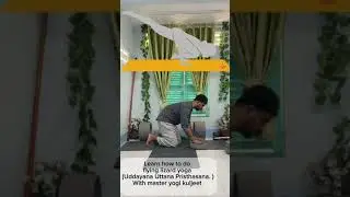 Learn how to do  Flying Lizard Pose