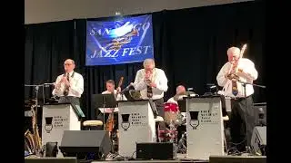 High Society Jazz Band playing at the 2022 San Diego Jazz Festival