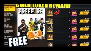 FREEFIRE NEW GUILD TOKEN REWARD, FREE MAGIC CUBE, FREE ALL NEW CHARACTERS, NEW EVENT GARENA FREEFIRE
