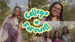 COLLEGE FAREWELL VLOG 👩&zwj;🎓👩&zwj;🎓( Maitreyi College, DU)|| BATCH OF 2025 || ☺☺