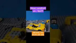 un TAXI?? #foryou #jump #lego #subscribe #abonnetoi #fortnite #humour #taxi #minecraft #steve #build
