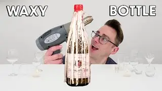 DIY wax dripping bottle