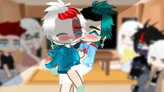 La familia Todoroki reacciona a TodoDeku 💕 / ft. Izuku Midoriya y Shoto Todoroki ✌🏼