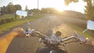POV 1997 Honda Magna 750 VF750C wreck rebuild
