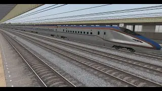 OpenBVE | E7 Shinkansen Trial Run (Indonesian HSR highspeed trial special)
