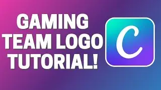How To Create Gaming Team Logo In Canva