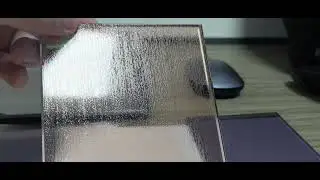 2025 Pink and Violet Nebula Series Acid Etched Glass. #YAOHUA #DECORATIONGLASS
