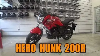 Hero Hunk 200r and exhaust sound