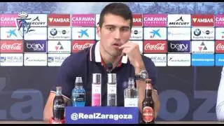 Presentaci&oacute;n oficial de Alberto Zapater - 20/6/2016