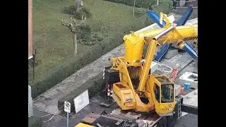 Gru crollata a Torino, ecco cosa dicono i vigili del fuoco