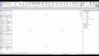 Revit Interfaccia La scheda della barra multifunzione e le proprietà parte 01