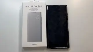 Official Samsung Smart LED View Cover for S22 Ultra Smart LED Unboxing and Review