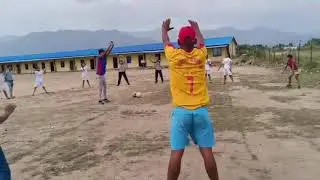 Volleyball Practice at Lok Priya Vidya Mandir | Students in Action | Tulsipur Dang