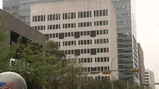 Ashbel Smith Hall implosion