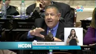 Dip. Alberto Roberti - Sesi&oacute;n Especial 07.10.2015 - HCDN