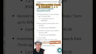 🤑🏢 Special #mortgage Financing Programs For Non-Warrantable Condos & Condotels