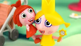 Fairy baby, dragon, Missing car, Very hot day,  Lego, Mrs. Witch, Ben and Holly's Little Kingdom