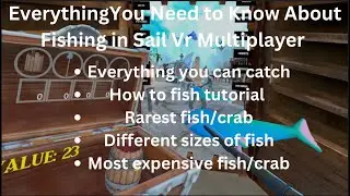 Fishing in Sail Vr Explained #multiplayer #sailvr #tutorial #vr